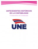 ANTECEDENTES HISTÓRICOS DE LA CONTABILIDAD