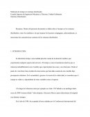 Medición de tiempo en sistemas distribuidos