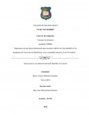 Importancia de una buena alimentación para incentivar hábitos de vida saludable en los estudiantes de Tercer año de Bachillerato, de la comunidad educativa 26 de Noviembre