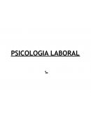 Apuntes de psicología laboral