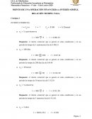 MONTO DE UNA OPERACIÓN FINANCIERA A INTERÉS SIMPLE. RELACIÓN TIEMPO–TASA
