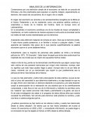 Analisis de la informacion Exorcismo