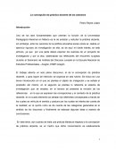 La concepción de práctica docente de los asesores