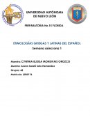 La aplicación de la fonética griega en español