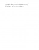 PROCESOS INDUSTRIALES. ÁREA MANUFACTURA