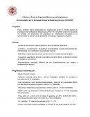 Criterios de seguridad para la fabricación de respiradores mecánicos