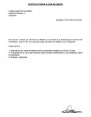 CERTIFICADO DE EMPRESA, ACTA Y COMUNICADO DE REUNIÓN