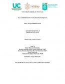 Ética y Responsabilidad Social