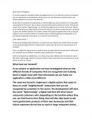 Que hemos inviestigado ?