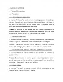 Variables proceso adinistrativo. Página 1