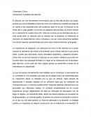 Comentario Crítico. Introducción al análisis del discurso
