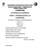 INTRODUCCION A LA LITERATURA