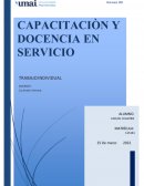 Capacitación y Docencia - teorías de aprendizaje