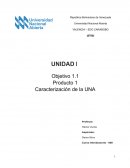Caracterización de la UNA como institución abierta y a distancia