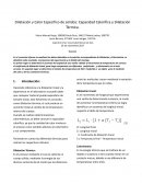 Dilatación y Calor Especifico de solidos: Capacidad Calorífica y Dilatación Térmica