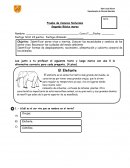 Prueba diágnostico segundo básico ciencias naturales