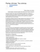 Perlas clínicas: tos crónica