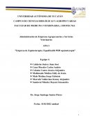 Administración de Empresas Agropecuarios y Servicios Veterinarios