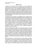 Ensayo de la pelicula amar la vida