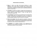 Determinantes de la oferta y demanda