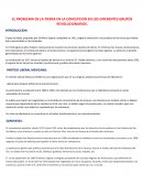 EL PROBLEMA DE LA TIERRA EN LA CONCEPCION EN LOS DIFERENTES GRUPOS REVOLUCIONARIOS