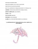 LA INTERVENCIÓN DEL TRABAJADOR SOCIAL EN EL CAMPO DE LA SALUD MENTAL