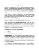 Derecho Procesal Penal . Inexistencia de dolo, hay que acudir al juez