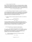 Equilibrio químico. ¿Qué es la energía libre de Gibbs?