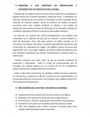 SABOTAJE A LOS SISTEMAS DE PRODUCCIÓN Y DISTRIBUCIÓN DE SERVICIOS DEL ESTADO