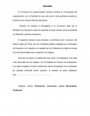 Pertinencia del Curriculum