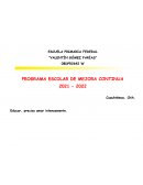 PROGRAMA ESCOLAR DE MEJORA CONTINUA