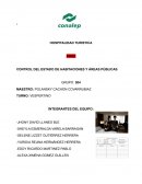 CONTROL DEL ESTADO DE HABITACIONES Y ÁREAS PÚBLICAS