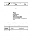 Procedimiento de trabajo seguro