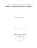 Ensayo “El sexto sentido”