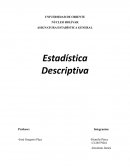 Estadística Descriptiva ejercicios