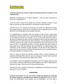 Cuál es su presentación en el estado financiero?