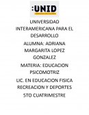 EDUCACION PSICOMOTRIZ