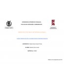 Caracteristicas de los mercados internacionales