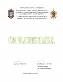 Comunicación militar