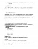 LIMPIEZA Y SANEAMIENTO DE SUPERFICIES DE CONTACTO CON LOS ALIMENTOS