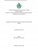 Descripción General del Marco Normativo de Educación en Colombia, Periodo 1991-2018