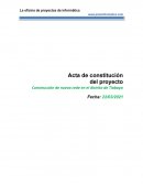 Proyecto Construcción de una nueva sede en el distrito de Tiabaya