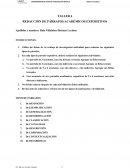 REDACCIÓN DE PÁRRAFOS ACADÉMICOS EXPOSITIVOS