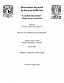 Química Experimental Aplicada Proyecto 2: Cuantificación de acetaminofén