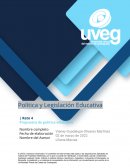 Política y Legislación Educativa