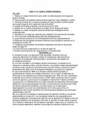 GUÍA 11 EL NUEVO ORDEN MUNDIAL