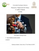 Planeación y Organización del Trabajo III. Análisis y Evaluación