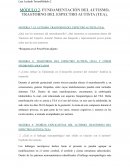 TRASTORNO DEL ESPECTRO AUTISTA (TEA)