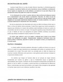 Deconstrucción del diseño