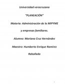 Administración de la MIPYME y empresas familiares